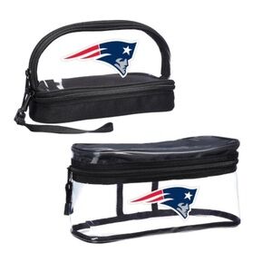 NEW - New England Patriots The Northwest Company Two-Piece Travel Set
